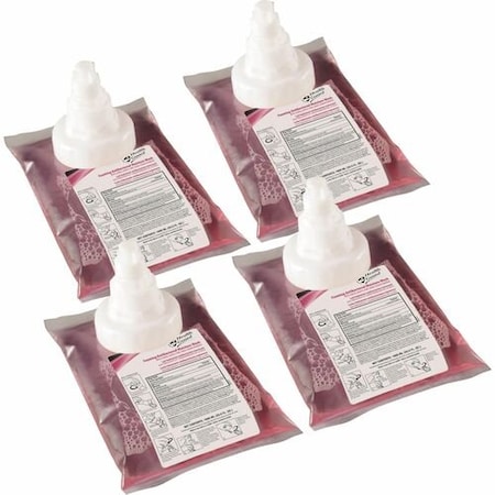 Kutol Products Hand Soap, Antibacterial, Foam, Pink, 4PK KUT64031